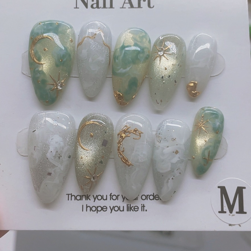 Almond Shape Nails No.100
