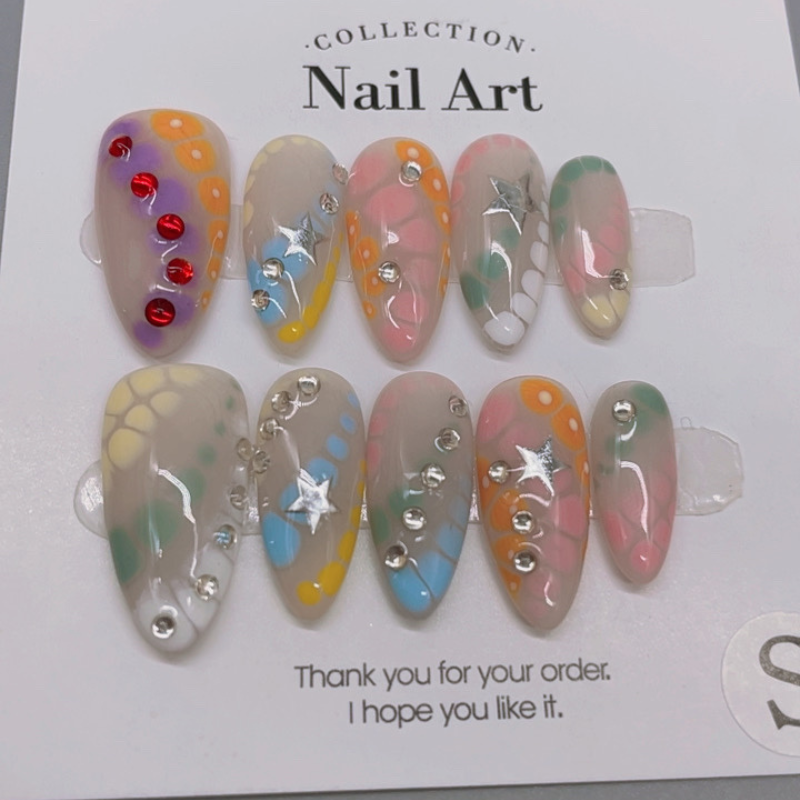 Almond Shape Nails No.108
