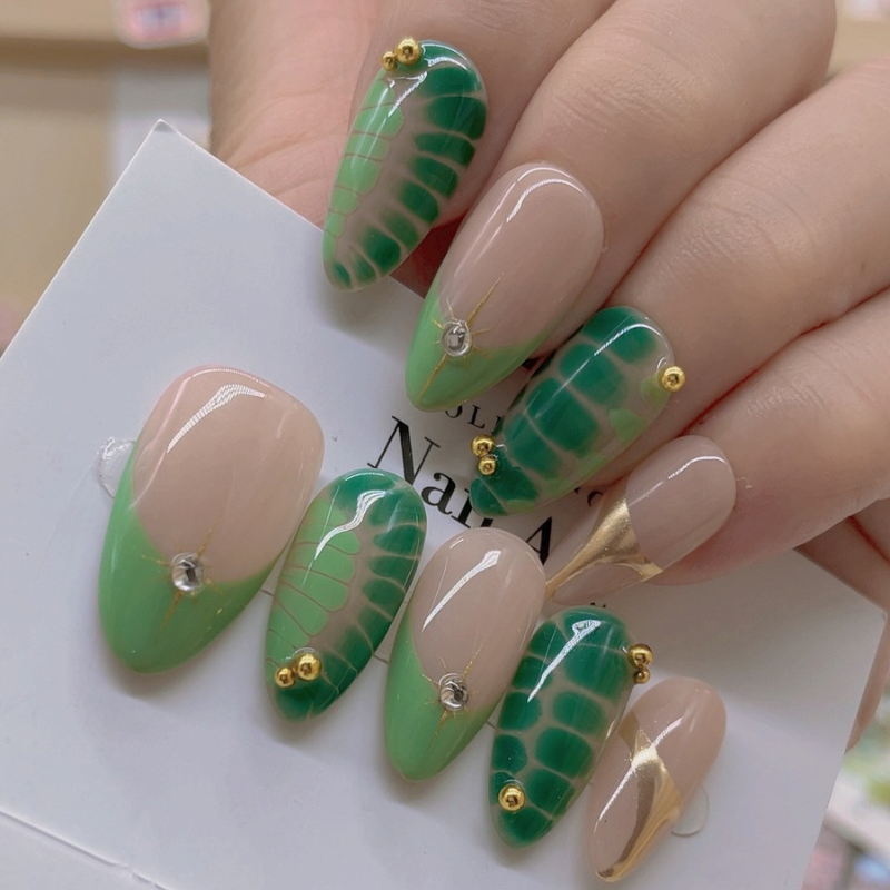Almond Shape Nails No.167