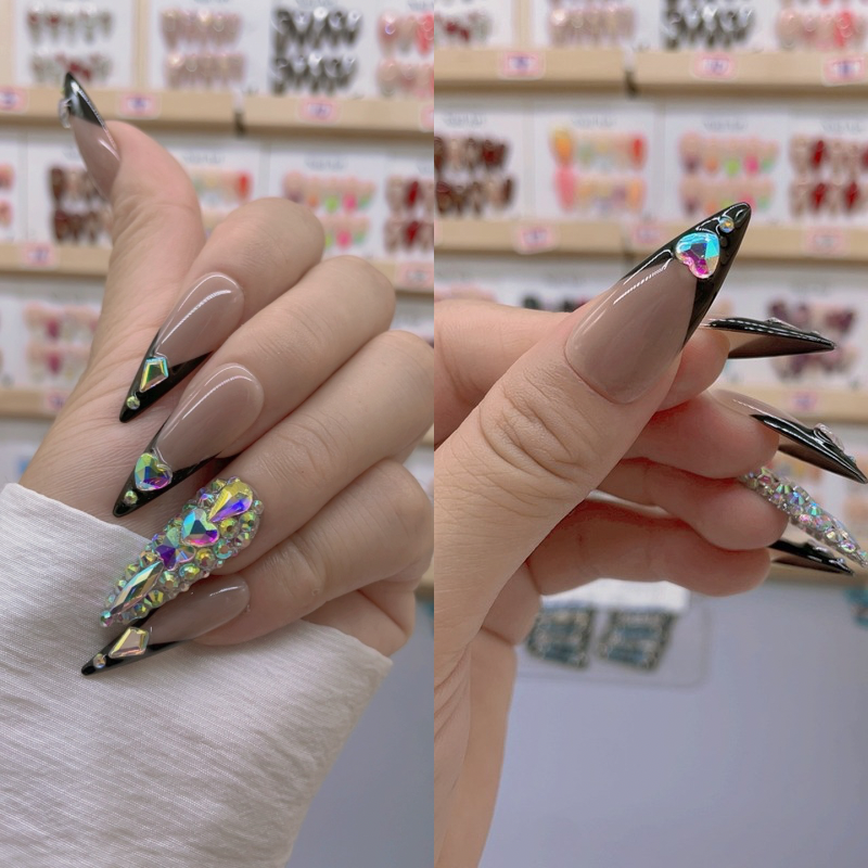 Handmade nails Pointy style 56