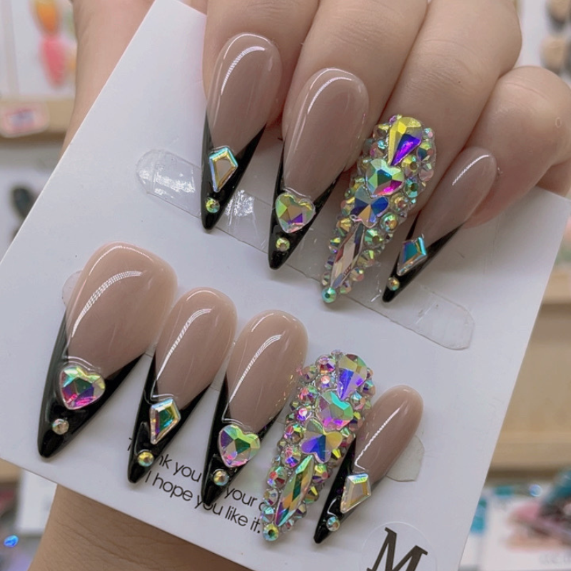 Handmade nails Pointy style 56