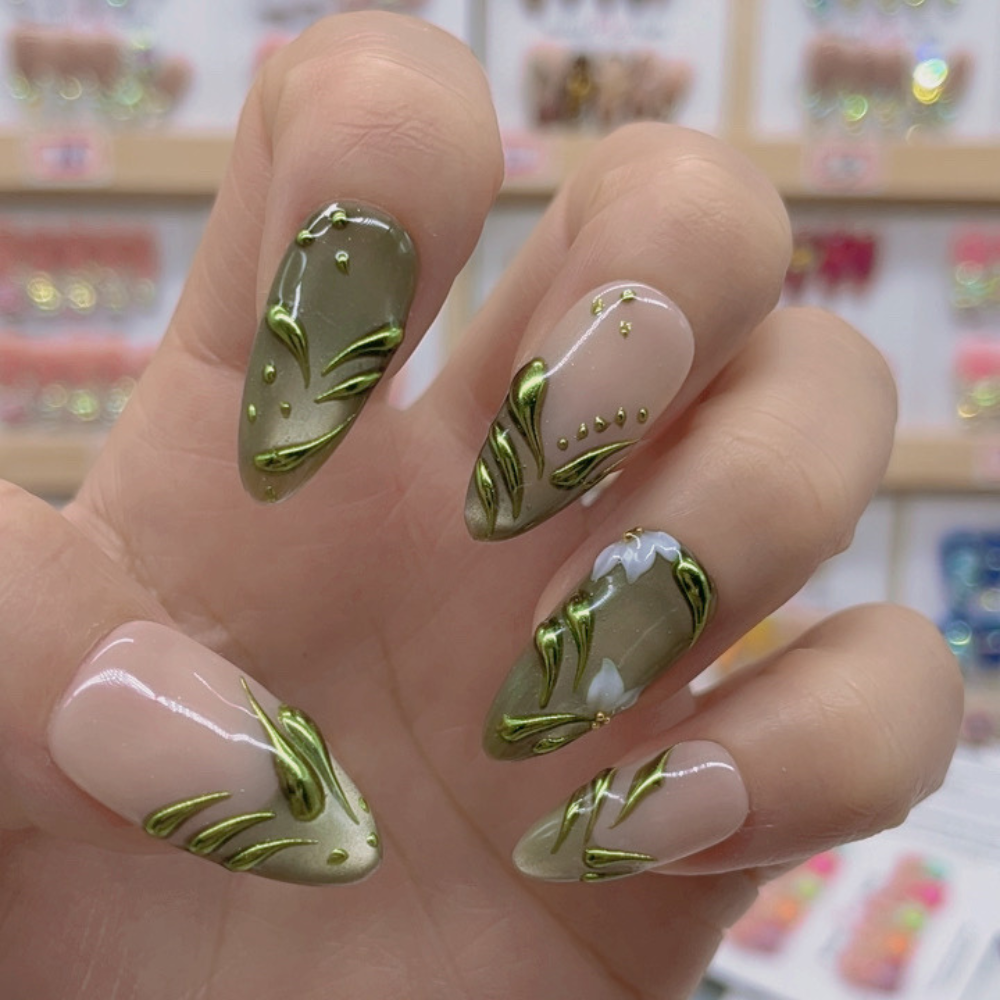 Almond Shape Nails No.200