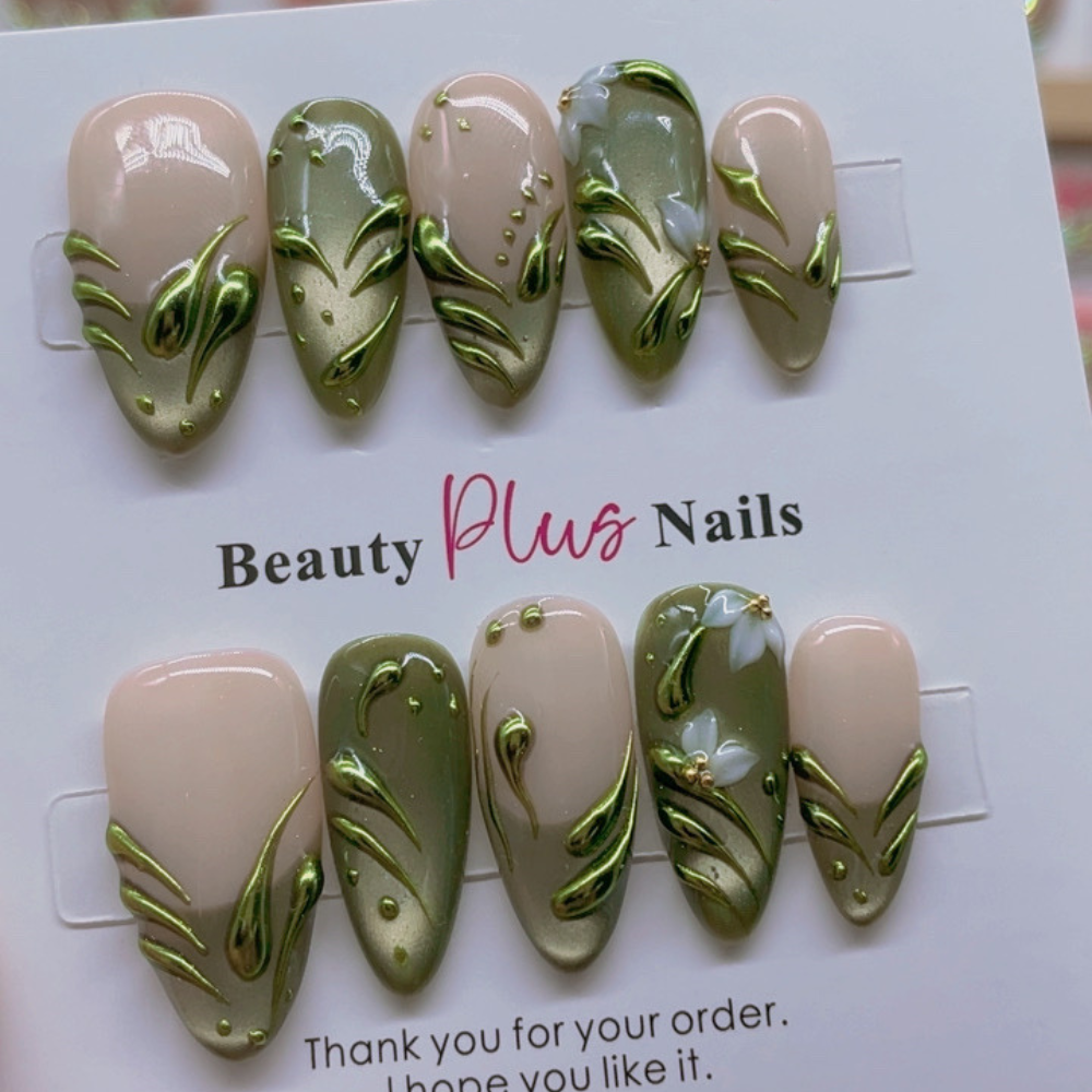 Almond Shape Nails No.200