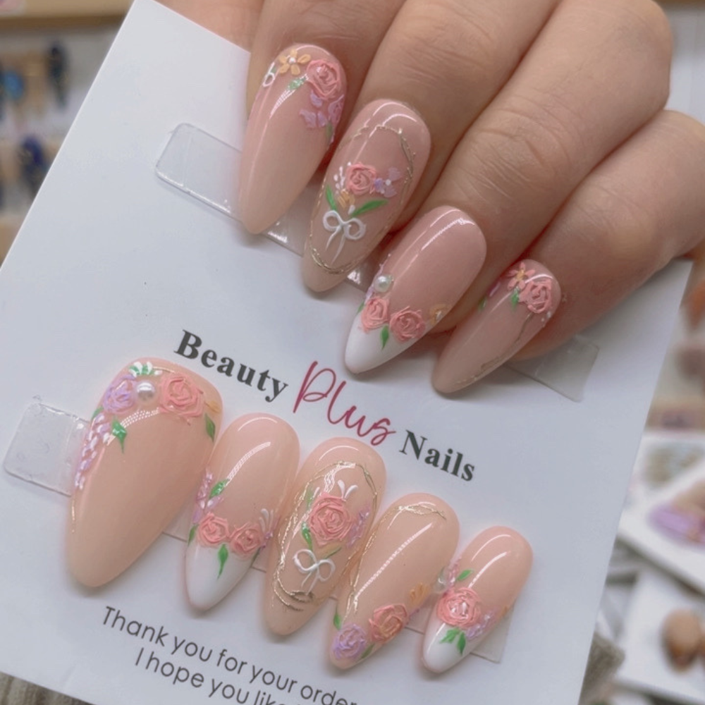 Almond Shape Nails No.168