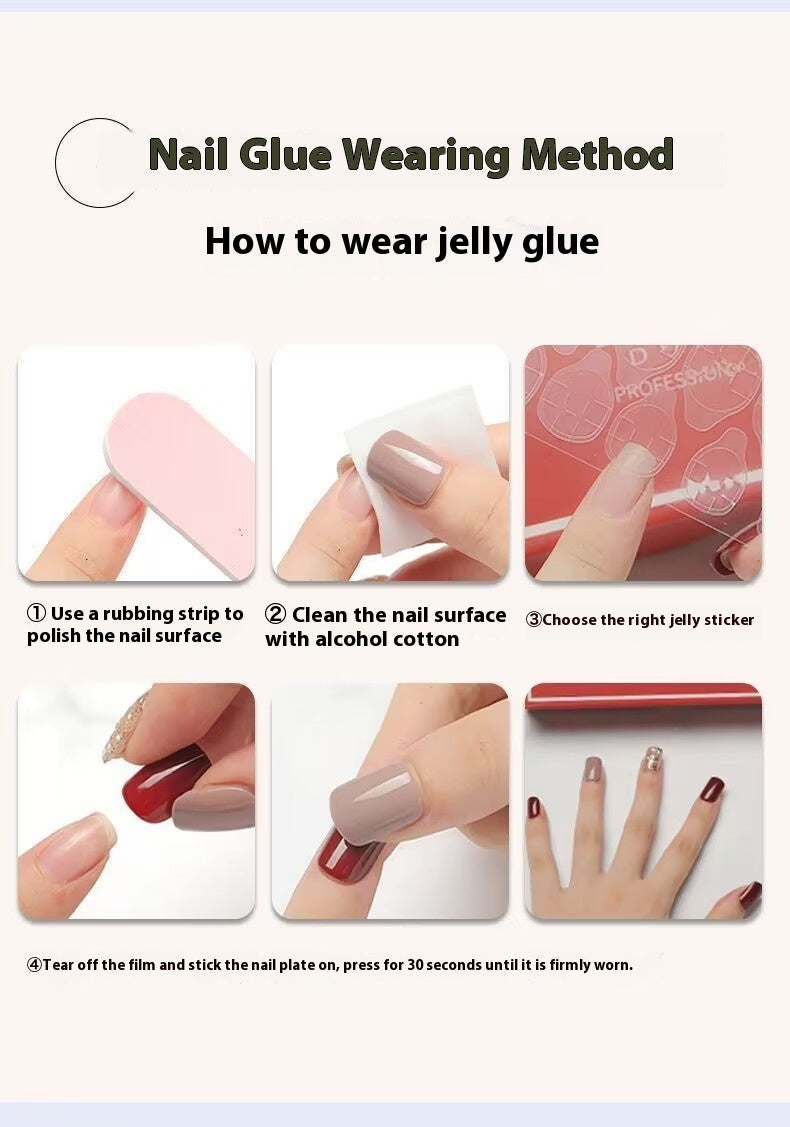 Handmade nails Pointy style 0328-6